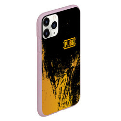 Чехол iPhone 11 Pro матовый PUBG: Yellow Colour, цвет: 3D-розовый — фото 2