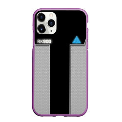 Чехол iPhone 11 Pro матовый Detroit RK900, цвет: 3D-фиолетовый