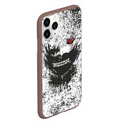 Чехол iPhone 11 Pro матовый Kaneki Ken: Tokyo Ghoul, цвет: 3D-коричневый — фото 2