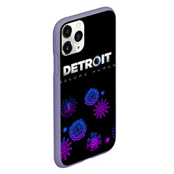 Чехол iPhone 11 Pro матовый Detroit: Become Human, цвет: 3D-серый — фото 2