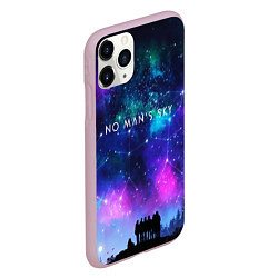 Чехол iPhone 11 Pro матовый No Man's Sky: Space Vision, цвет: 3D-розовый — фото 2