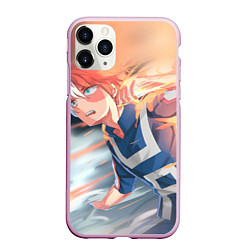 Чехол iPhone 11 Pro матовый Моя геройская академия