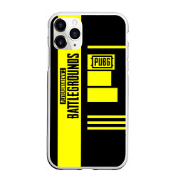 Чехол iPhone 11 Pro матовый PUBG: Yellow Lifestyle, цвет: 3D-белый