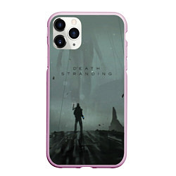 Чехол iPhone 11 Pro матовый Death Stranding, цвет: 3D-розовый