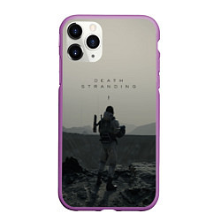 Чехол iPhone 11 Pro матовый Death Stranding, цвет: 3D-фиолетовый