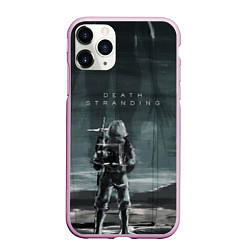 Чехол iPhone 11 Pro матовый Death Stranding: Dark Space, цвет: 3D-розовый