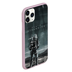 Чехол iPhone 11 Pro матовый Death Stranding: Dark Space, цвет: 3D-розовый — фото 2