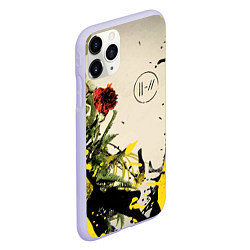 Чехол iPhone 11 Pro матовый TOP: Chlorine, цвет: 3D-светло-сиреневый — фото 2