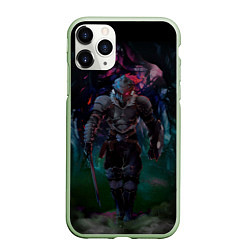 Чехол iPhone 11 Pro матовый Убийца гоблинов - Рыцарь, цвет: 3D-салатовый