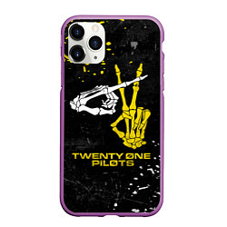 Чехол iPhone 11 Pro матовый TOP: Skeleton Clique