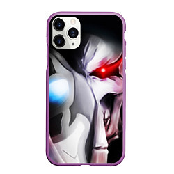 Чехол iPhone 11 Pro матовый Overlord - Ainz Ooal Gown, цвет: 3D-фиолетовый