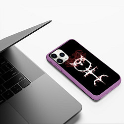 Чехол iPhone 11 Pro матовый Ghostemane sign, цвет: 3D-фиолетовый — фото 2