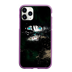 Чехол iPhone 11 Pro матовый Бездомный Бог, цвет: 3D-фиолетовый
