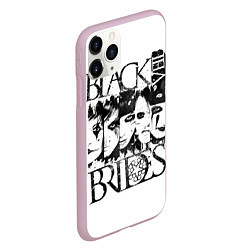 Чехол iPhone 11 Pro матовый Black Veil Brides, цвет: 3D-розовый — фото 2