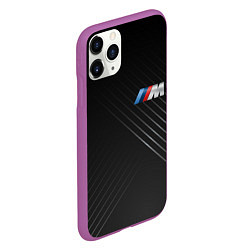 Чехол iPhone 11 Pro матовый BMW, цвет: 3D-фиолетовый — фото 2