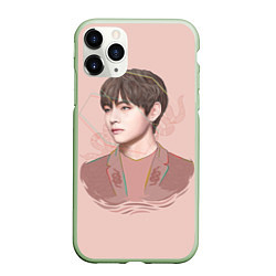 Чехол iPhone 11 Pro матовый Kim Taehyung