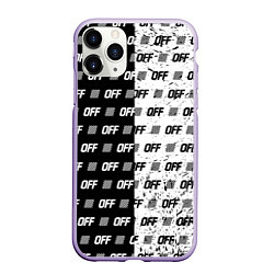 Чехол iPhone 11 Pro матовый Off-White: Black & White