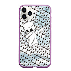 Чехол iPhone 11 Pro матовый Marshmello DAB