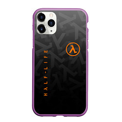 Чехол iPhone 11 Pro матовый Half-Life, цвет: 3D-фиолетовый