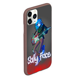 Чехол iPhone 11 Pro матовый Sally Face: Rock Star, цвет: 3D-коричневый — фото 2