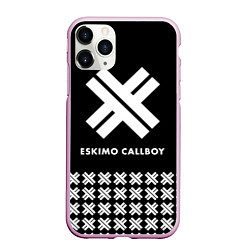 Чехол iPhone 11 Pro матовый Eskimo Callboy: Cross, цвет: 3D-розовый