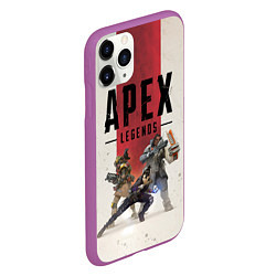 Чехол iPhone 11 Pro матовый Apex Legends, цвет: 3D-фиолетовый — фото 2