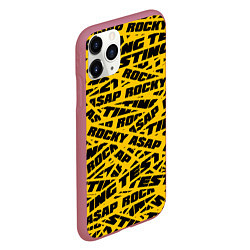 Чехол iPhone 11 Pro матовый ASAP Rocky: Light Style, цвет: 3D-малиновый — фото 2