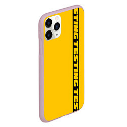 Чехол iPhone 11 Pro матовый ASAP Rocky: Yellow Testing, цвет: 3D-розовый — фото 2