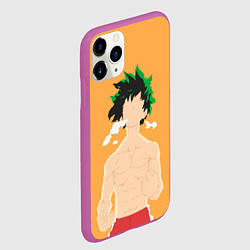 Чехол iPhone 11 Pro матовый Моя Геройская Академия, цвет: 3D-фиолетовый — фото 2