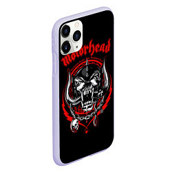 Чехол iPhone 11 Pro матовый Motorhead Demons, цвет: 3D-светло-сиреневый — фото 2