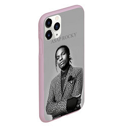 Чехол iPhone 11 Pro матовый ASAP Rocky: Grey Fashion, цвет: 3D-розовый — фото 2