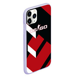 Чехол iPhone 11 Pro матовый CS:GO Cyrex Style, цвет: 3D-светло-сиреневый — фото 2