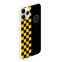 Чехол iPhone 11 Pro матовый 21 Pilots: Yellow Grid, цвет: 3D-белый — фото 2