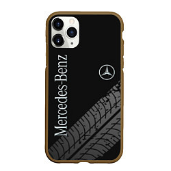 Чехол iPhone 11 Pro матовый Mercedes AMG: Street Style