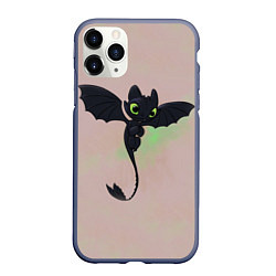 Чехол iPhone 11 Pro матовый Ночная фурия