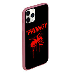 Чехол iPhone 11 Pro матовый The Prodigy: Blooded Ant, цвет: 3D-малиновый — фото 2
