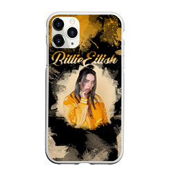 Чехол iPhone 11 Pro матовый Billie Eilish: Aqua, цвет: 3D-белый