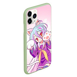 Чехол iPhone 11 Pro матовый No Game No Life, цвет: 3D-салатовый — фото 2