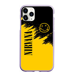 Чехол iPhone 11 Pro матовый NIRVANA, цвет: 3D-светло-сиреневый