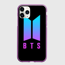 Чехол iPhone 11 Pro матовый BTS: Neon Night