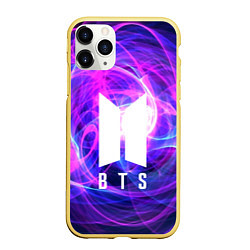 Чехол iPhone 11 Pro матовый BTS: Violet Neon