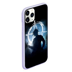 Чехол iPhone 11 Pro матовый Горшок, цвет: 3D-светло-сиреневый — фото 2