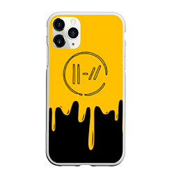 Чехол iPhone 11 Pro матовый TWENTY ONE PILOTS, цвет: 3D-белый