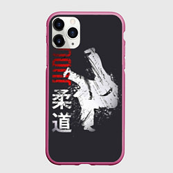 Чехол iPhone 11 Pro матовый Judo Warrior