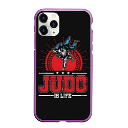 Чехол iPhone 11 Pro матовый Judo is life