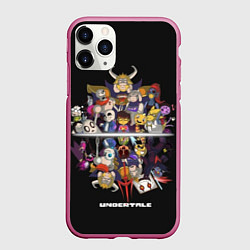 Чехол iPhone 11 Pro матовый Undertale