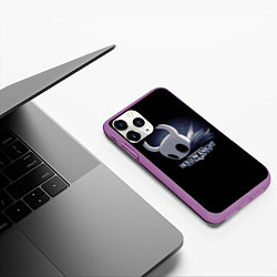 Чехол iPhone 11 Pro матовый Hollow Knight, цвет: 3D-фиолетовый — фото 2