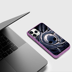 Чехол iPhone 11 Pro матовый Hollow Knight, цвет: 3D-фиолетовый — фото 2