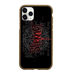 Чехол iPhone 11 Pro матовый Slipknot: Pentagram