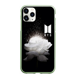 Чехол iPhone 11 Pro матовый BTS Flower